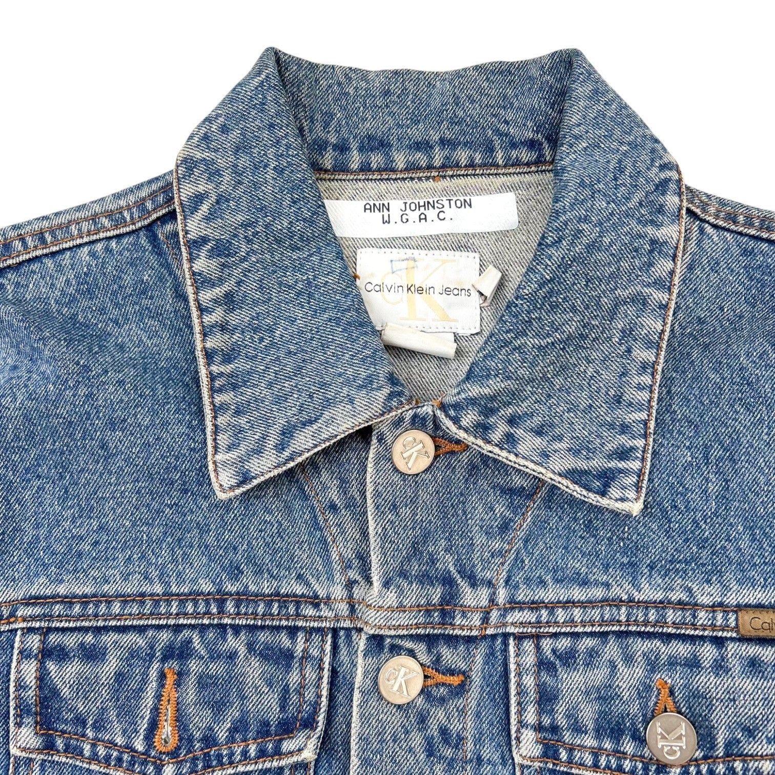 Calvin Klein Embroidered Denim Jacket
