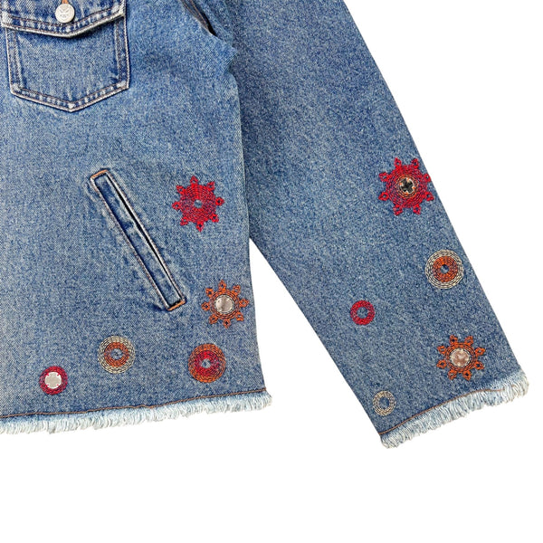 Calvin Klein Embroidered Denim Jacket