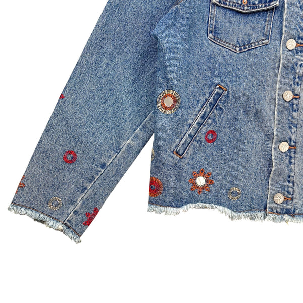 Calvin Klein Embroidered Denim Jacket