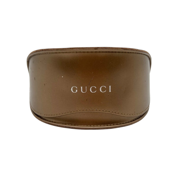 Gucci Rimless Aviator Shield Sunglasses