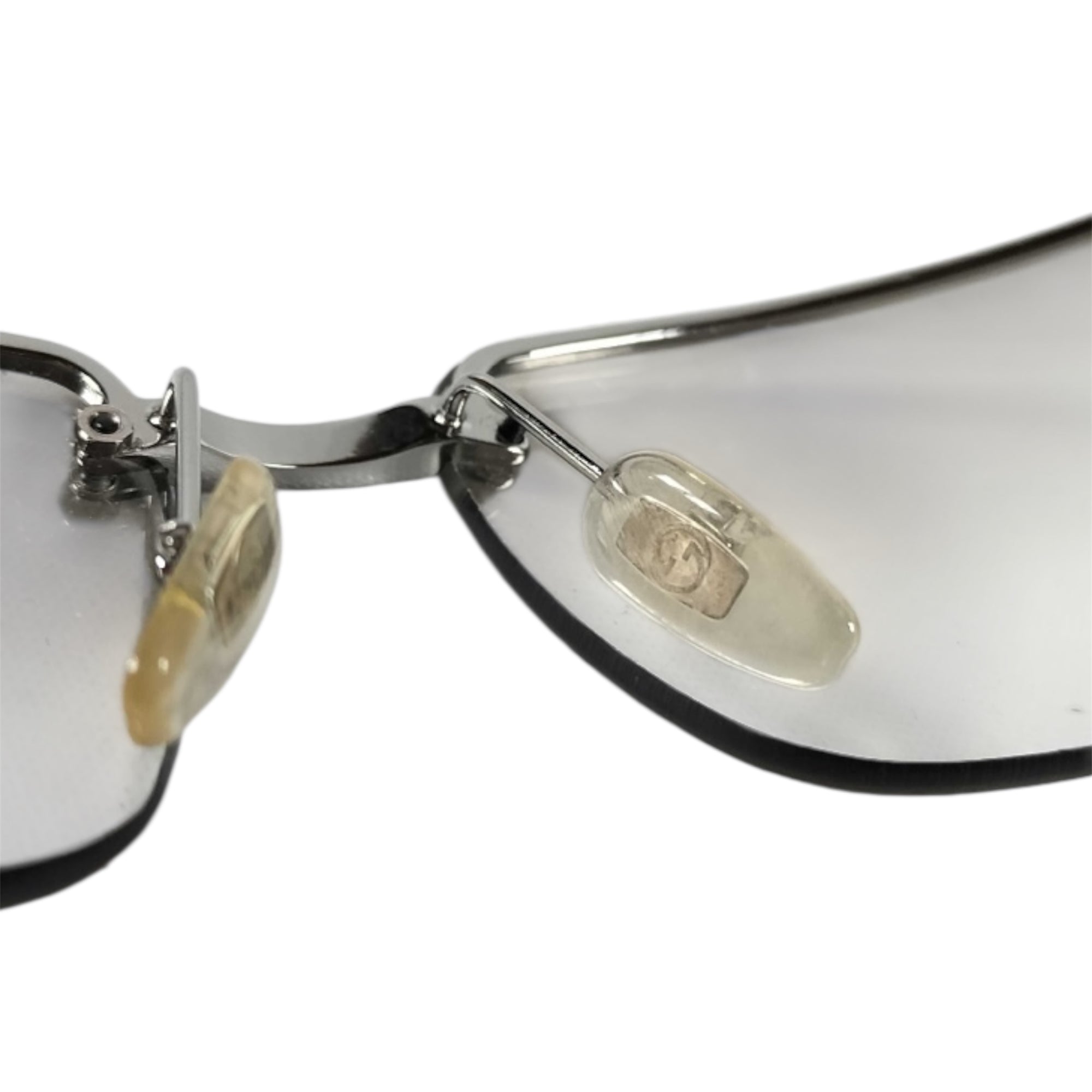 Gucci Rimless Shield Sunglasses