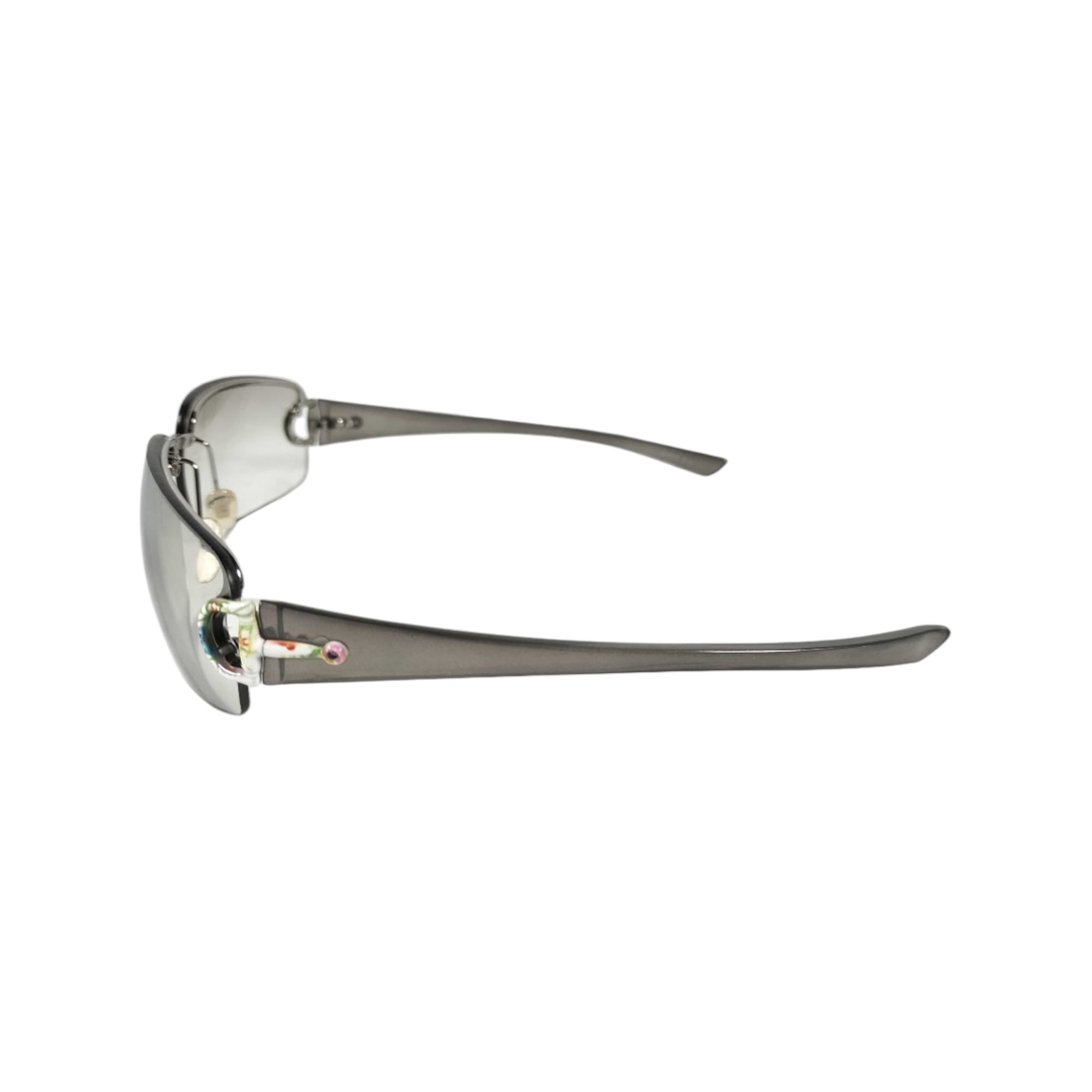 Gucci Rimless Shield Sunglasses