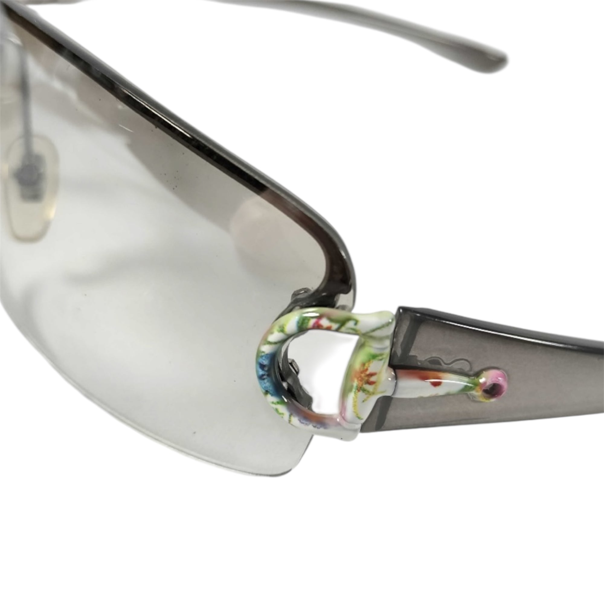Gucci Rimless Shield Sunglasses