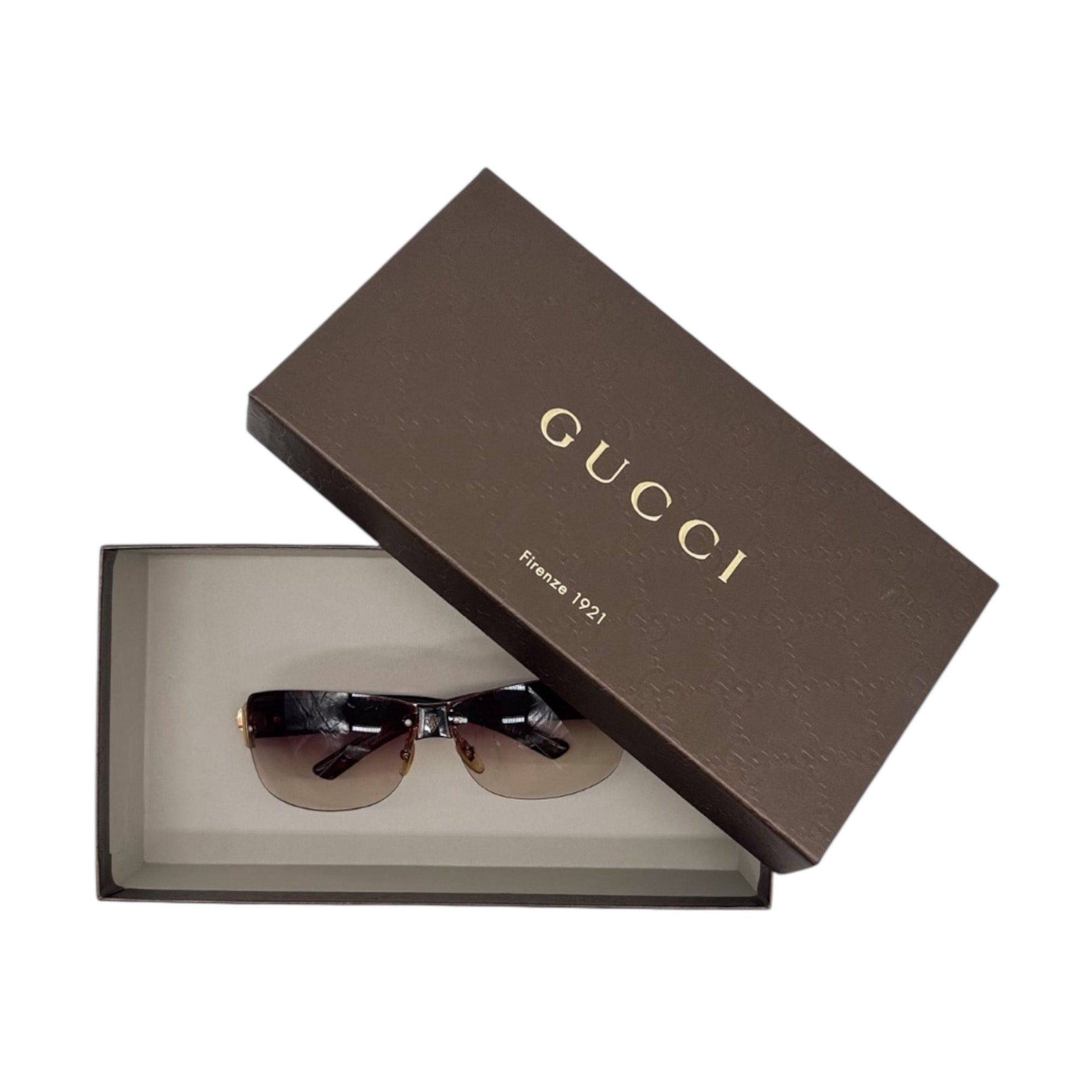 Gucci Rimless Gradient Sunglasses