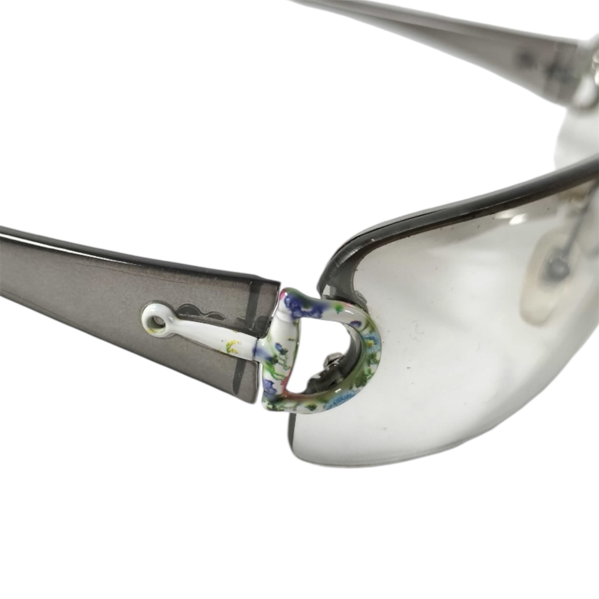 Gucci Rimless Shield Sunglasses