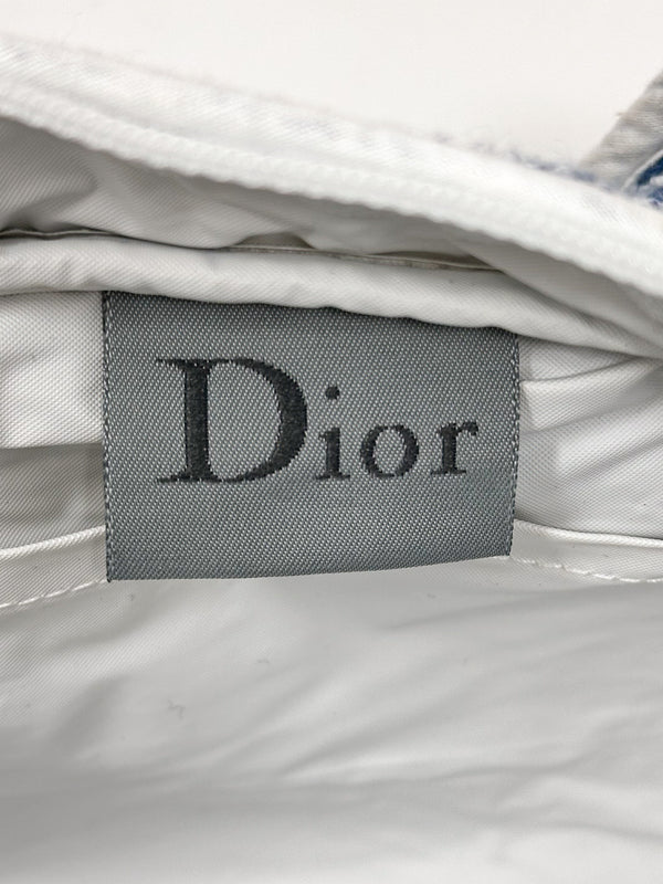 Christian Dior Trotter Terry Cloth Mini Boston Handbag