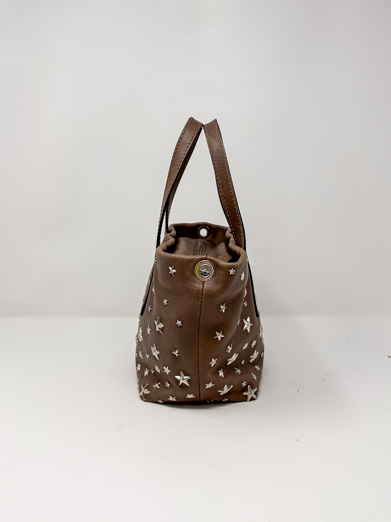 Jimmy Choo Mini Sara Star Studded Tote