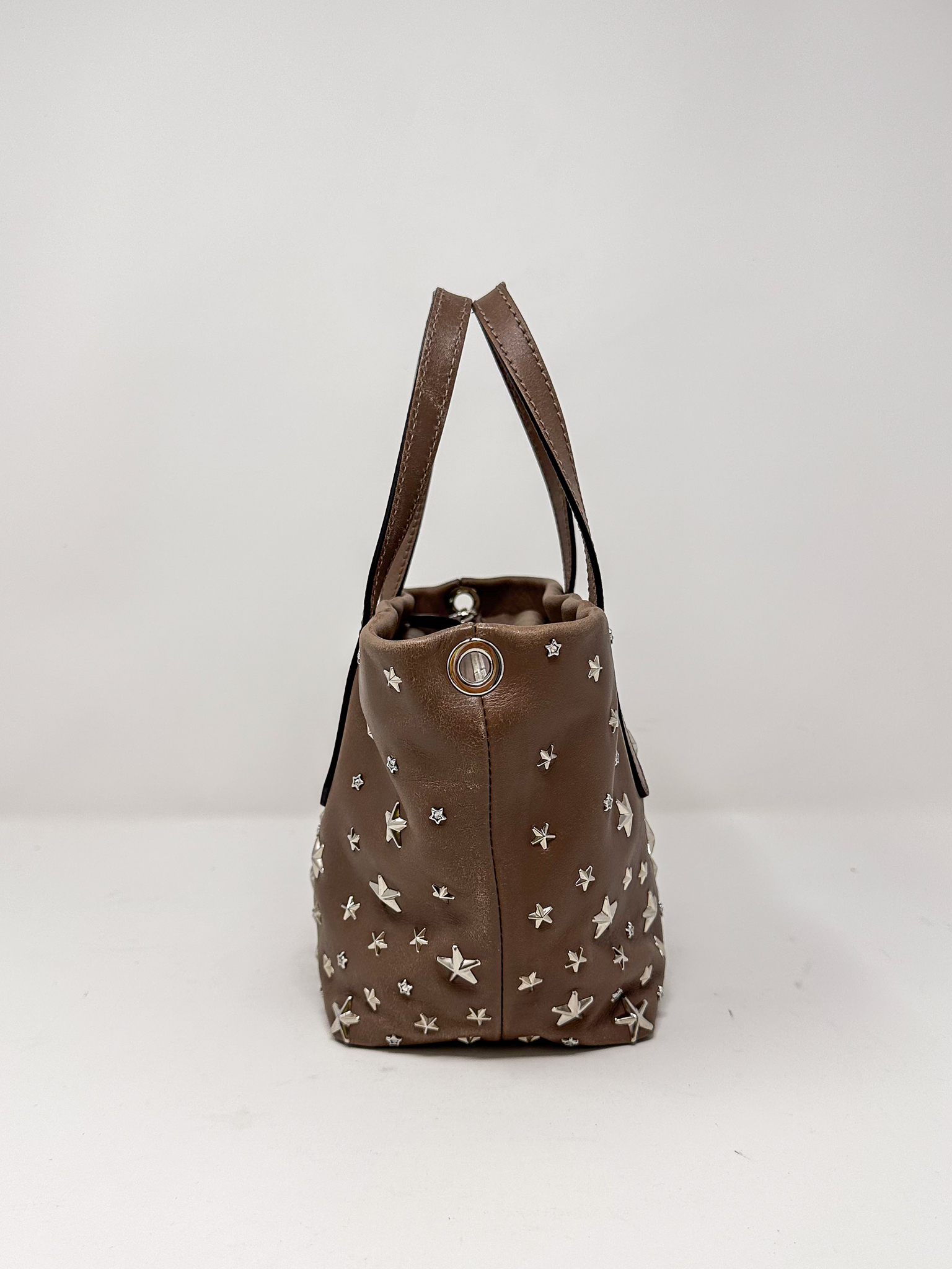 Jimmy Choo Mini Sara Star Studded Tote