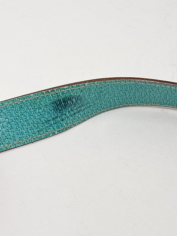 Gucci Jackie Turquoise Shoulder Bag