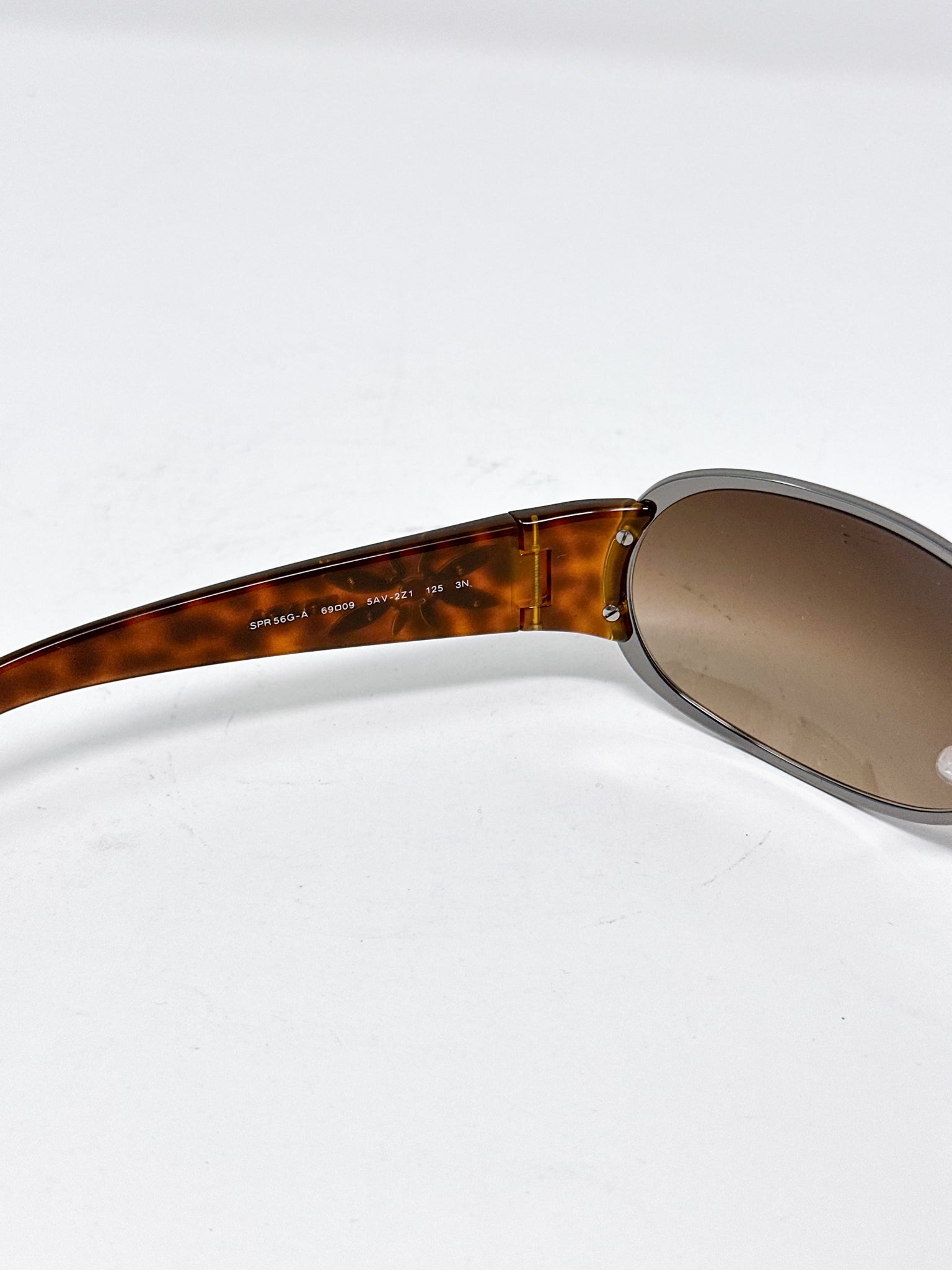Prada SPR 70G Flower Tortoiseshell Sunglasses