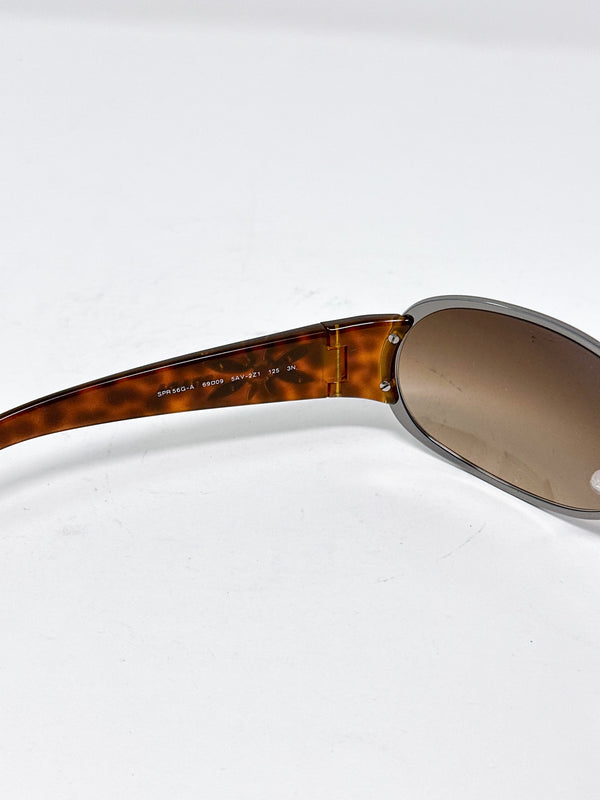 Prada SPR 70G Flower Tortoiseshell Sunglasses