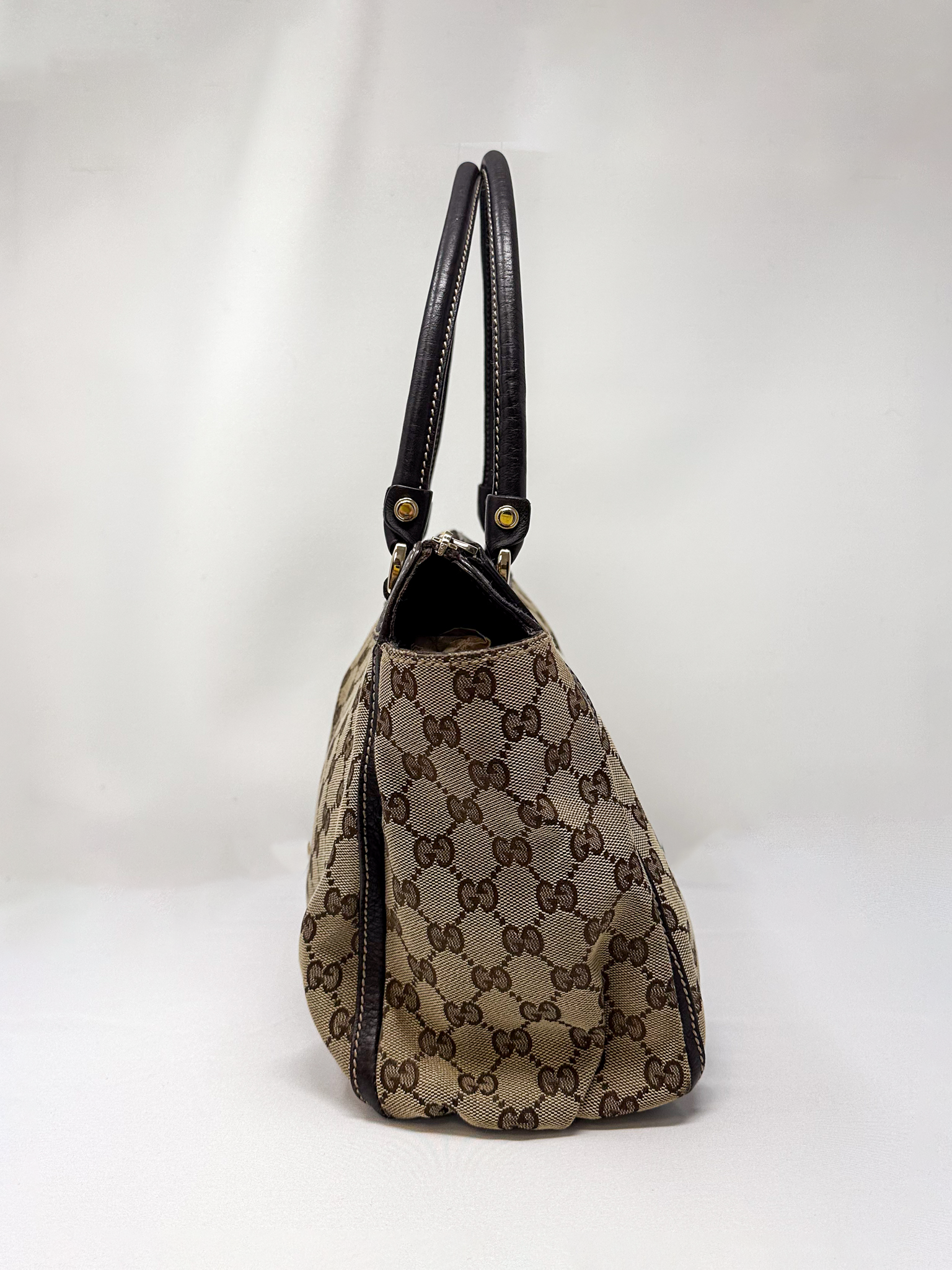 Gucci Abbey GG Canvas D-Ring Tote
