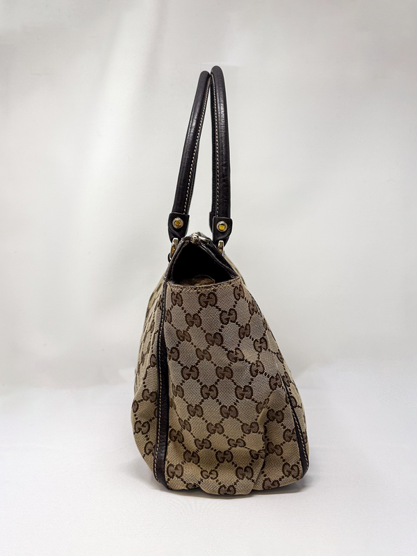 Gucci Abbey GG Canvas D-Ring Tote