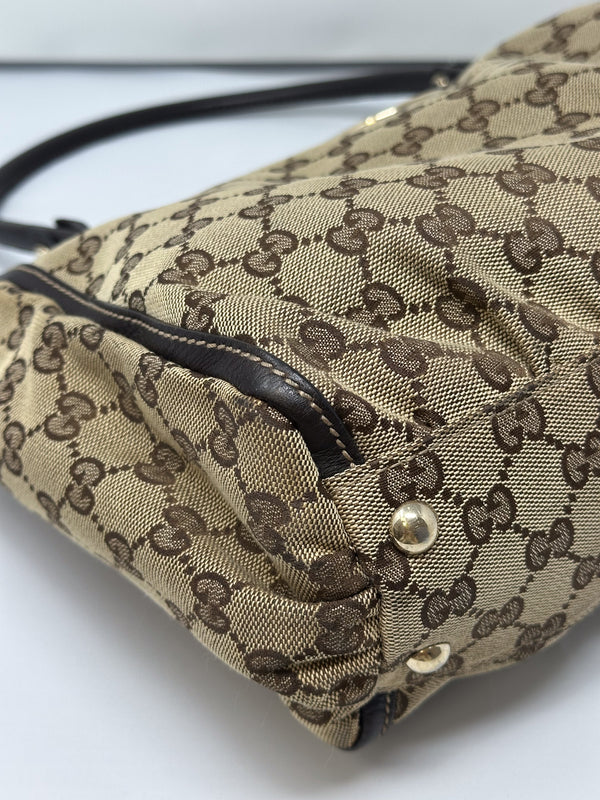 Gucci Abbey GG Canvas D-Ring Tote
