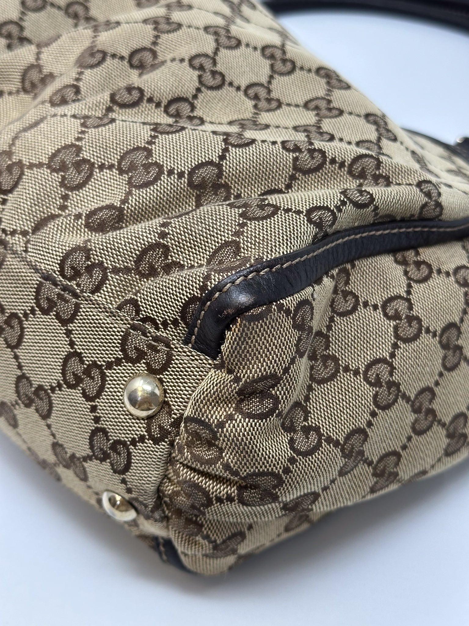 Gucci Abbey GG Canvas D-Ring Tote