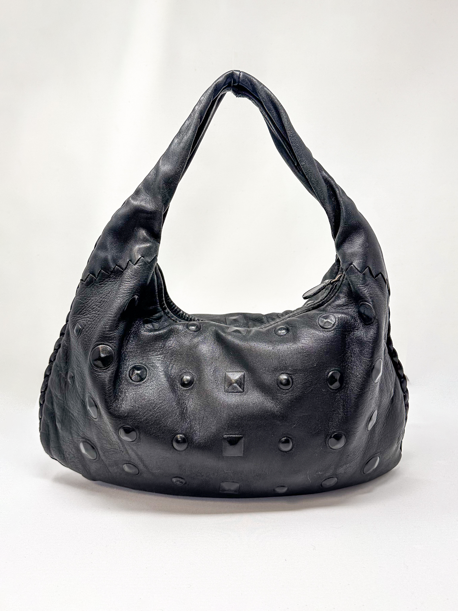 Botegga Venneta Black Hobo Bag