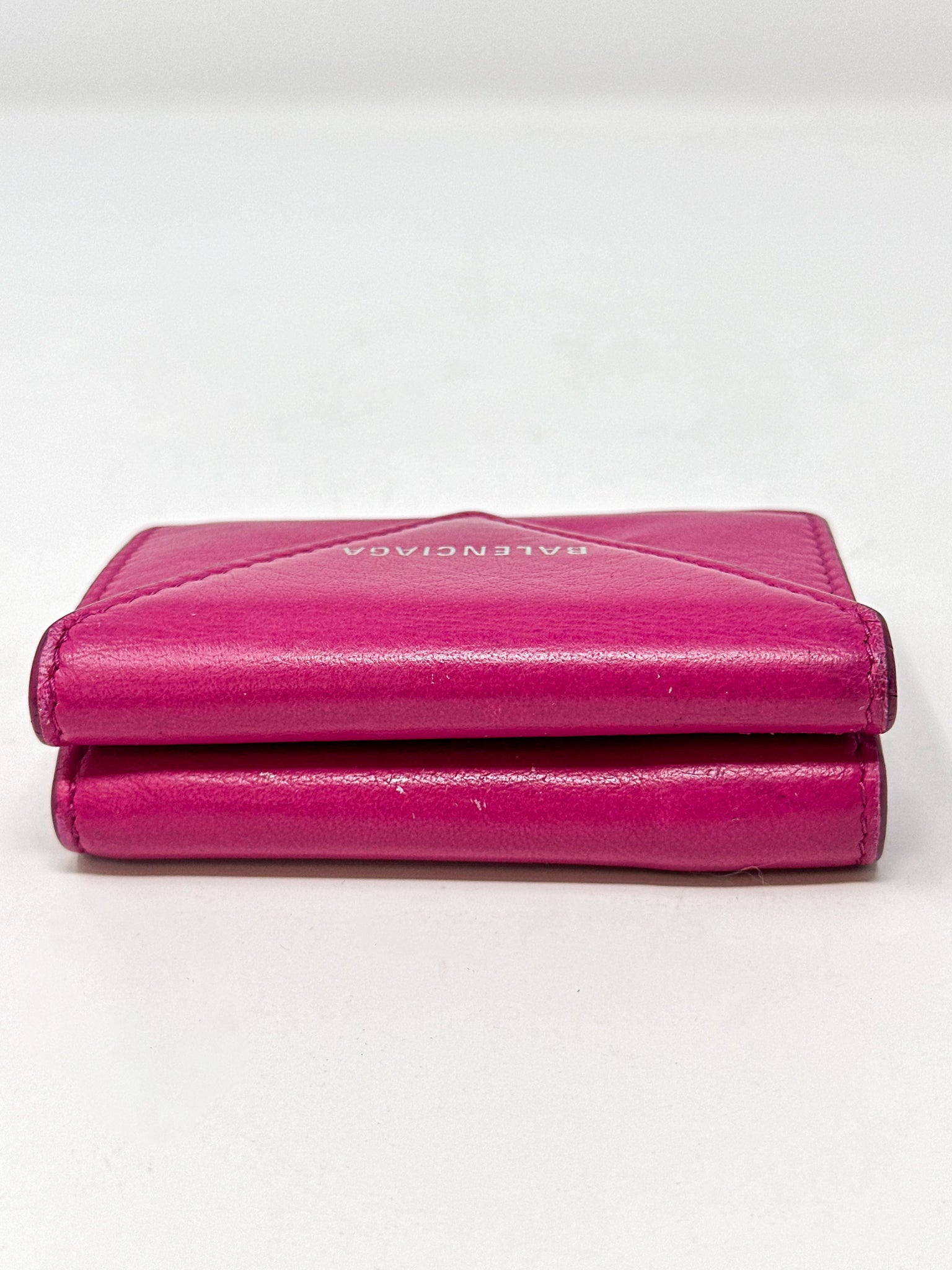 Balenciaga Pink Papier Mini Envelope Wallet
