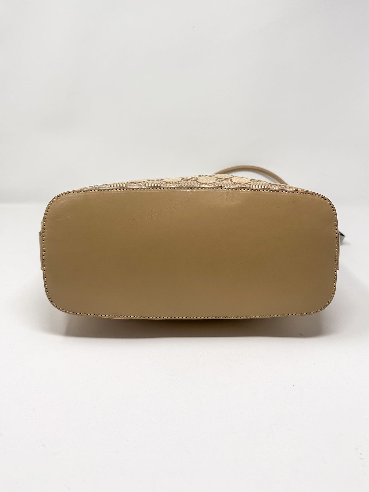 Gucci Beige GG Monogram Canvas Hobo Bag
