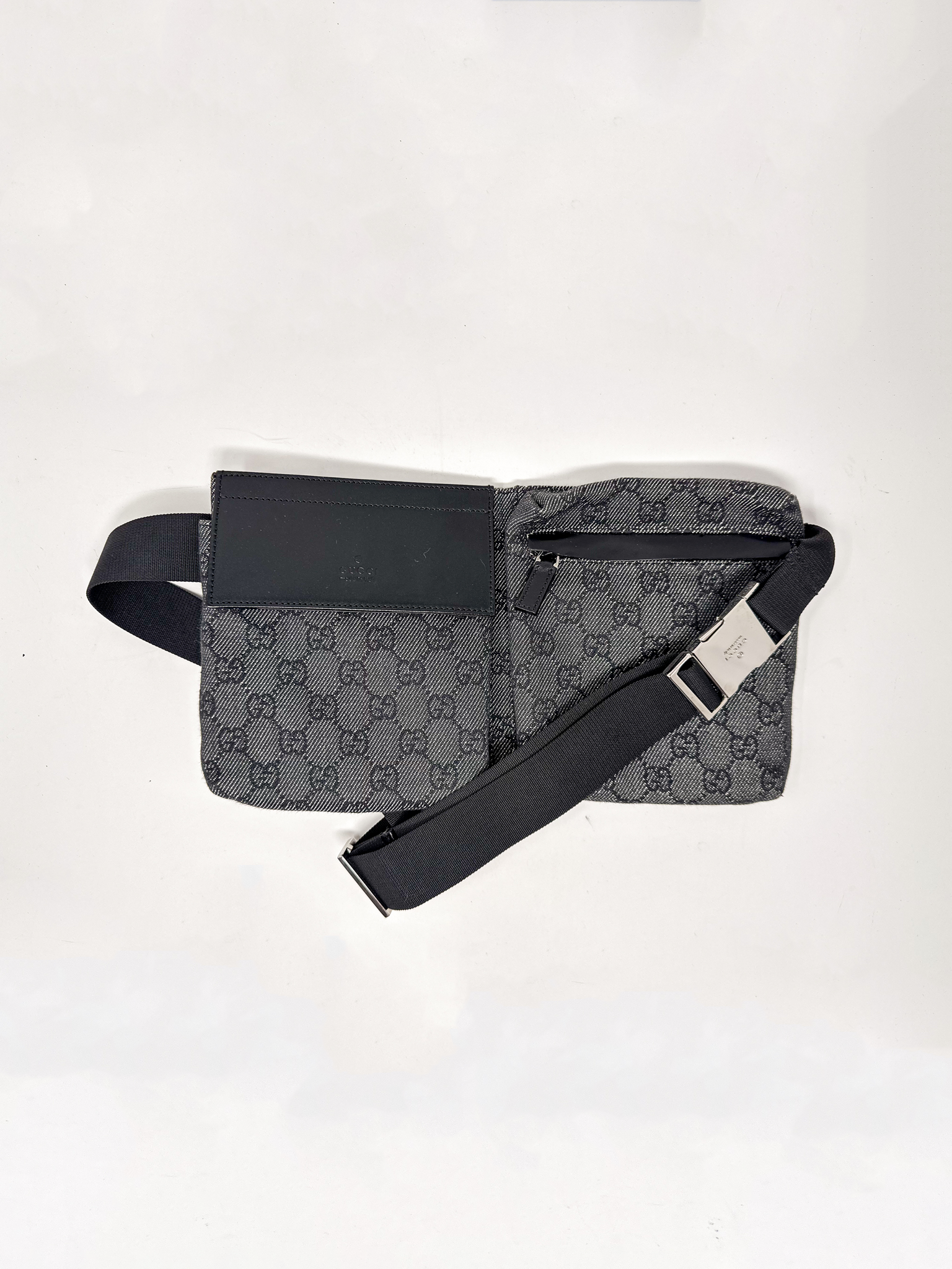 Gucci Black GG Wait Bag