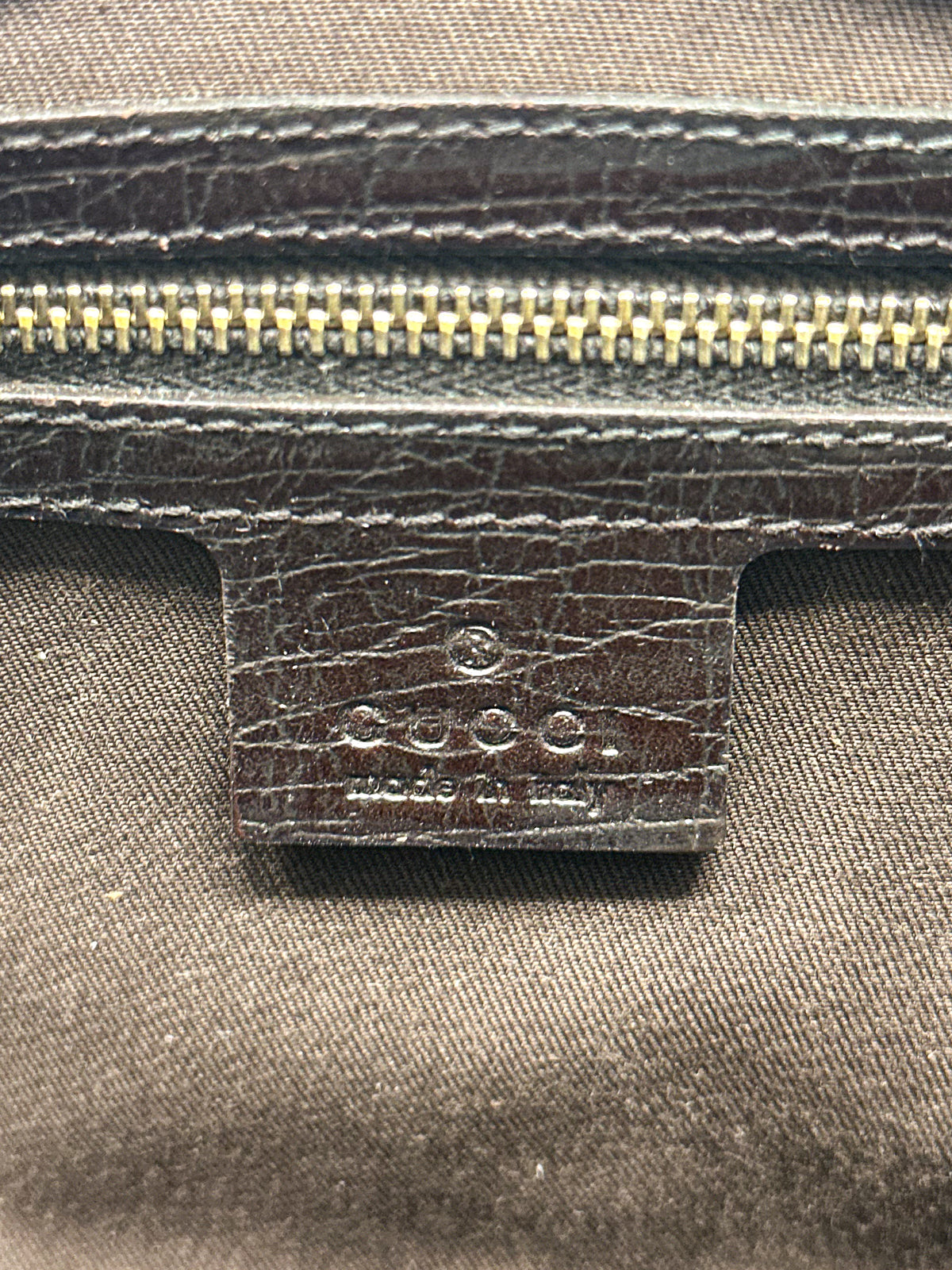 Gucci Monogram Web Stripe Junco Shoulder Bag