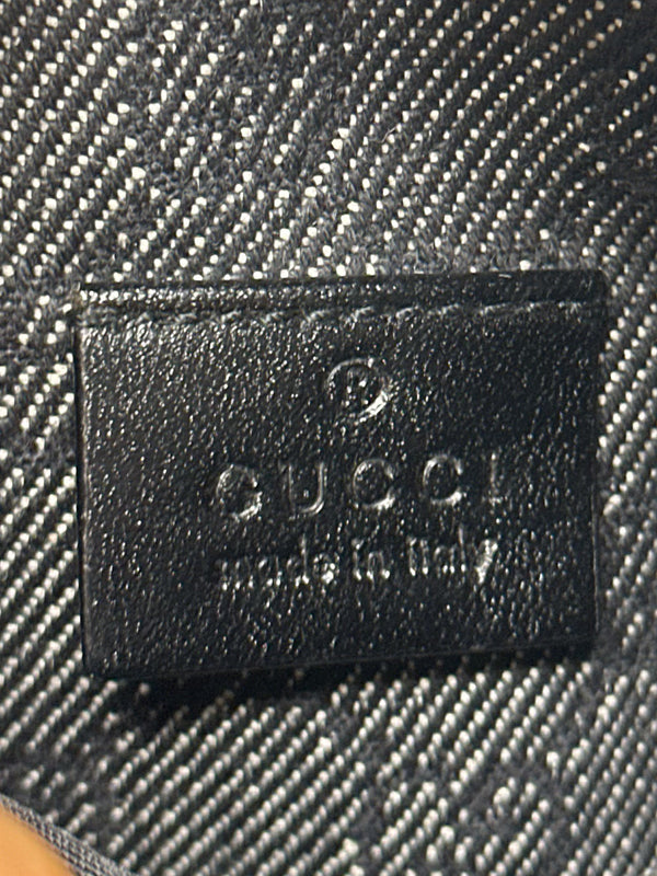 Gucci Black GG Wait Bag