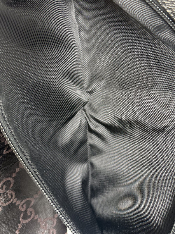 Gucci Black GG Wait Bag