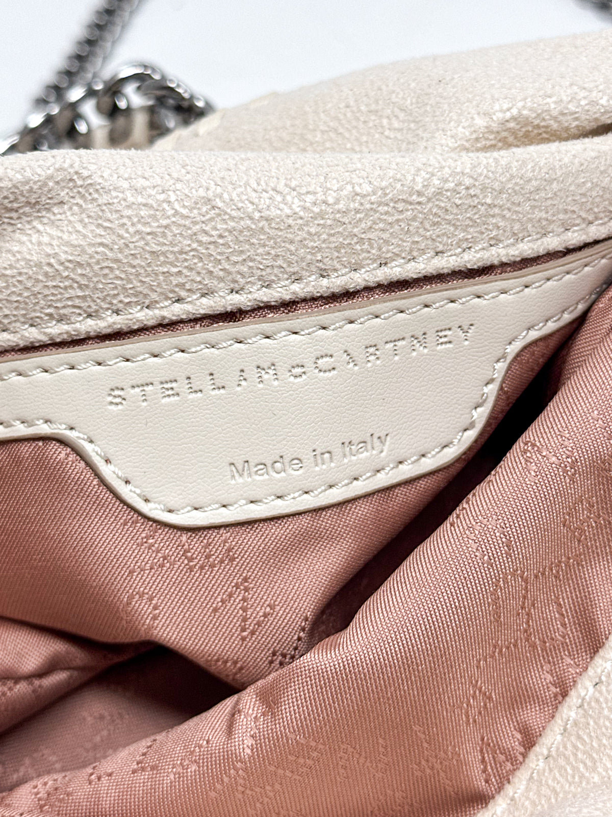 Stella McCartney Champagne Fallabella Mini Tote Bag