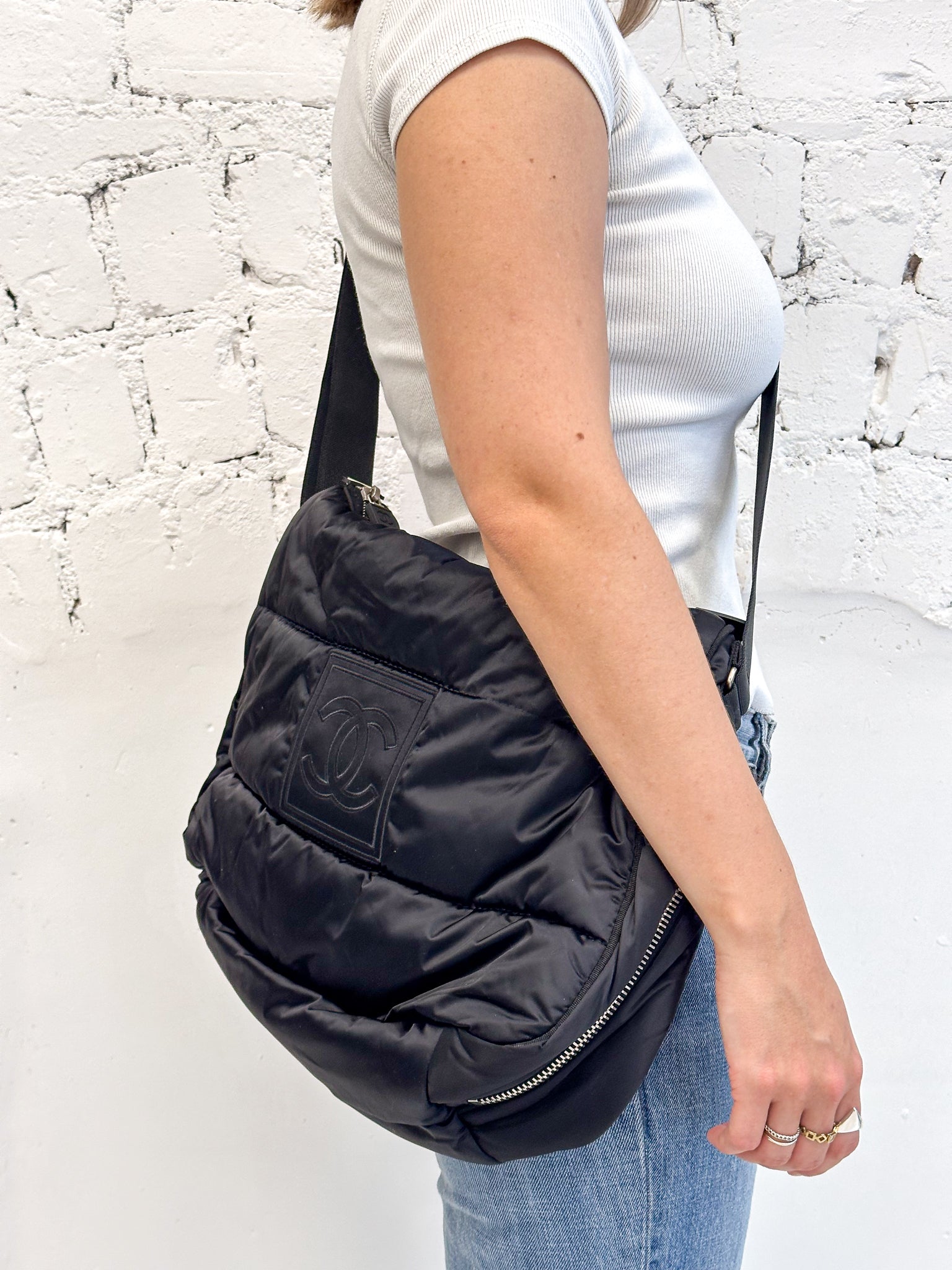 Chanel Sport Line Messenger Crossbody Bag