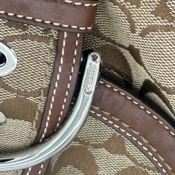 Coach Signature Canvas Shoulder Bag