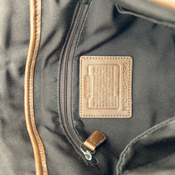 Coach Signature Canvas Shoulder Bag