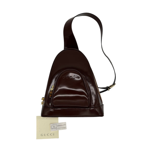 Gucci Sling Bamboo Backpack
