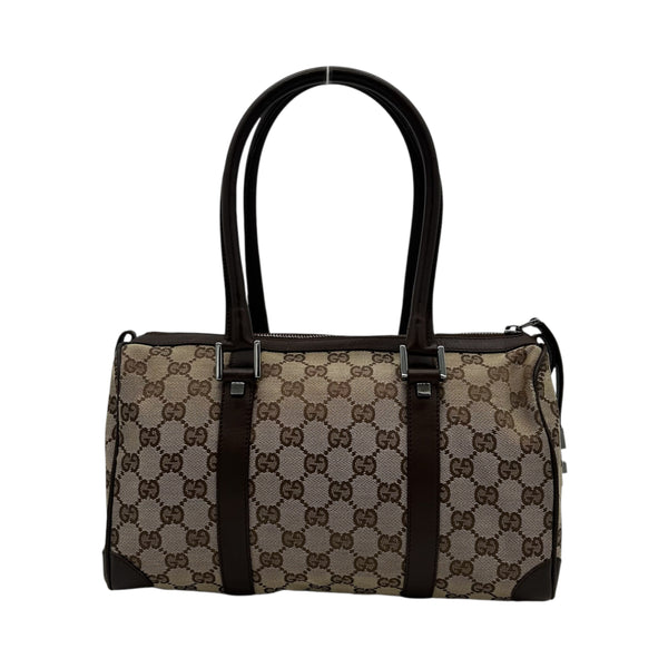 Gucci Monogram Boston Bag