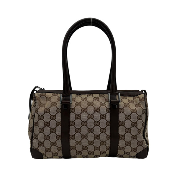 Gucci Monogram Boston Bag