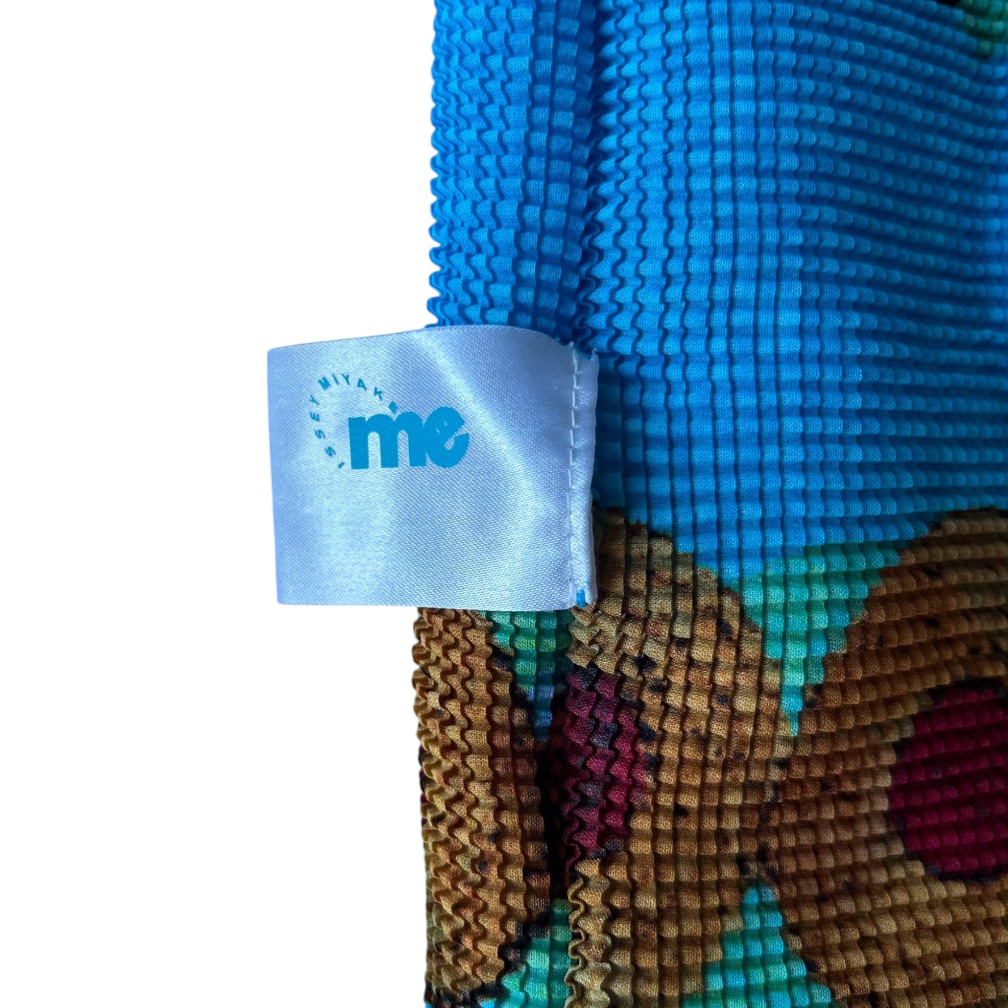 Issey Miyake ME Pleats Printed Mock Neck Top