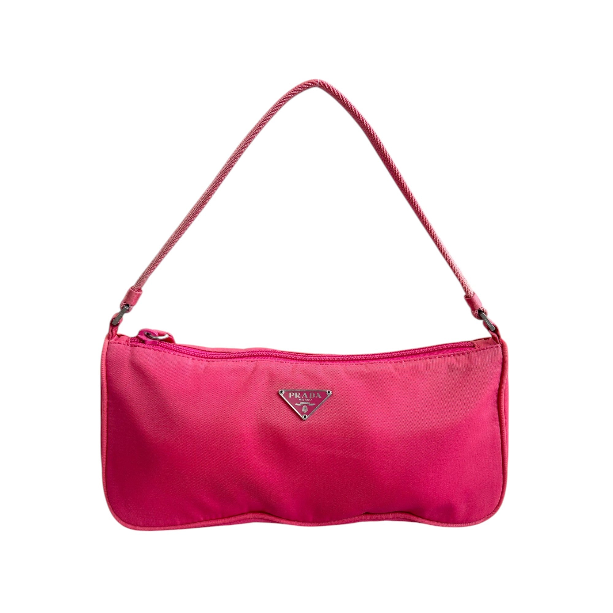 Prada Nylon Pink Mini Shoulder Bag