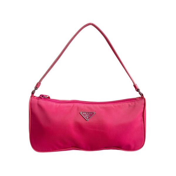Prada Nylon Pink Mini Shoulder Bag