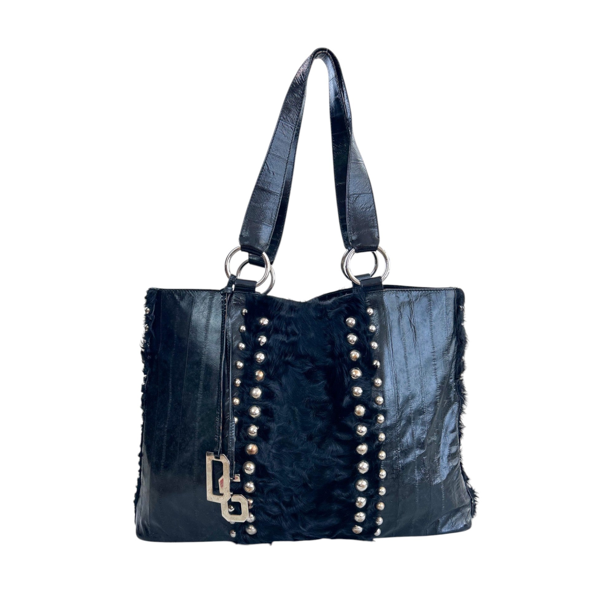Dolce & Gabbana Studded Black Tote