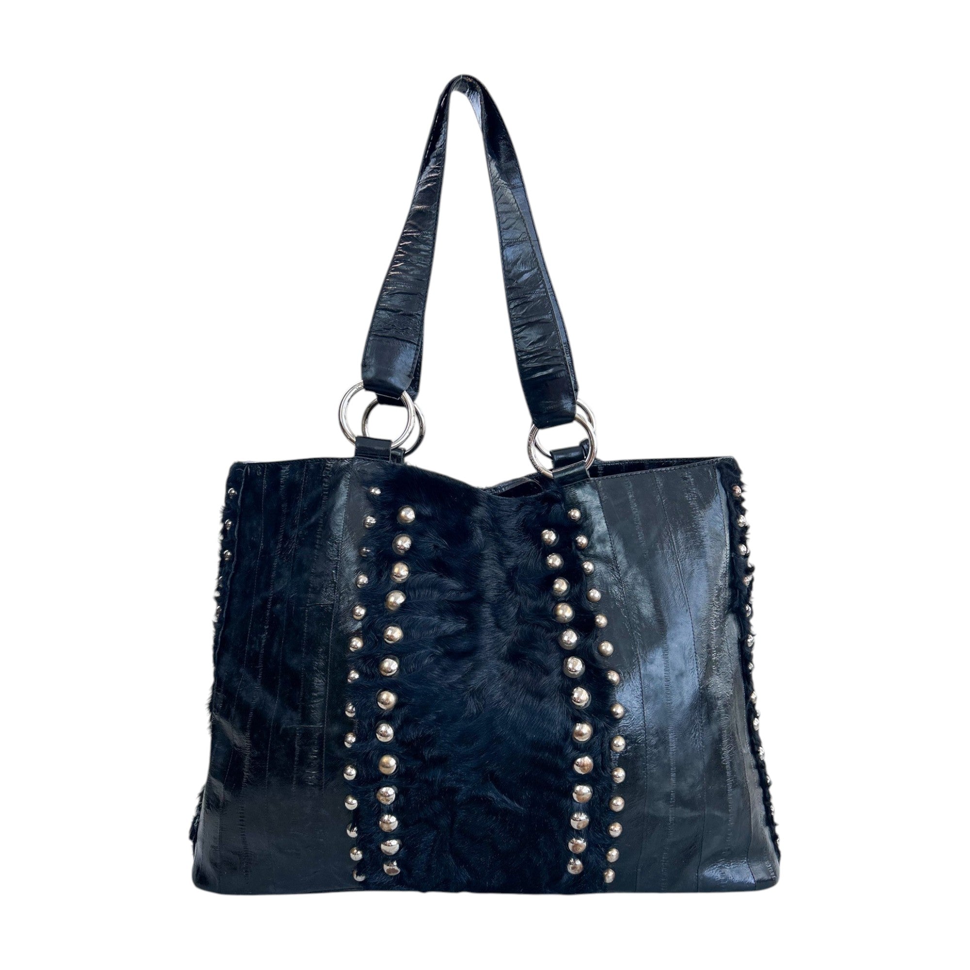 Dolce & Gabbana Studded Black Tote
