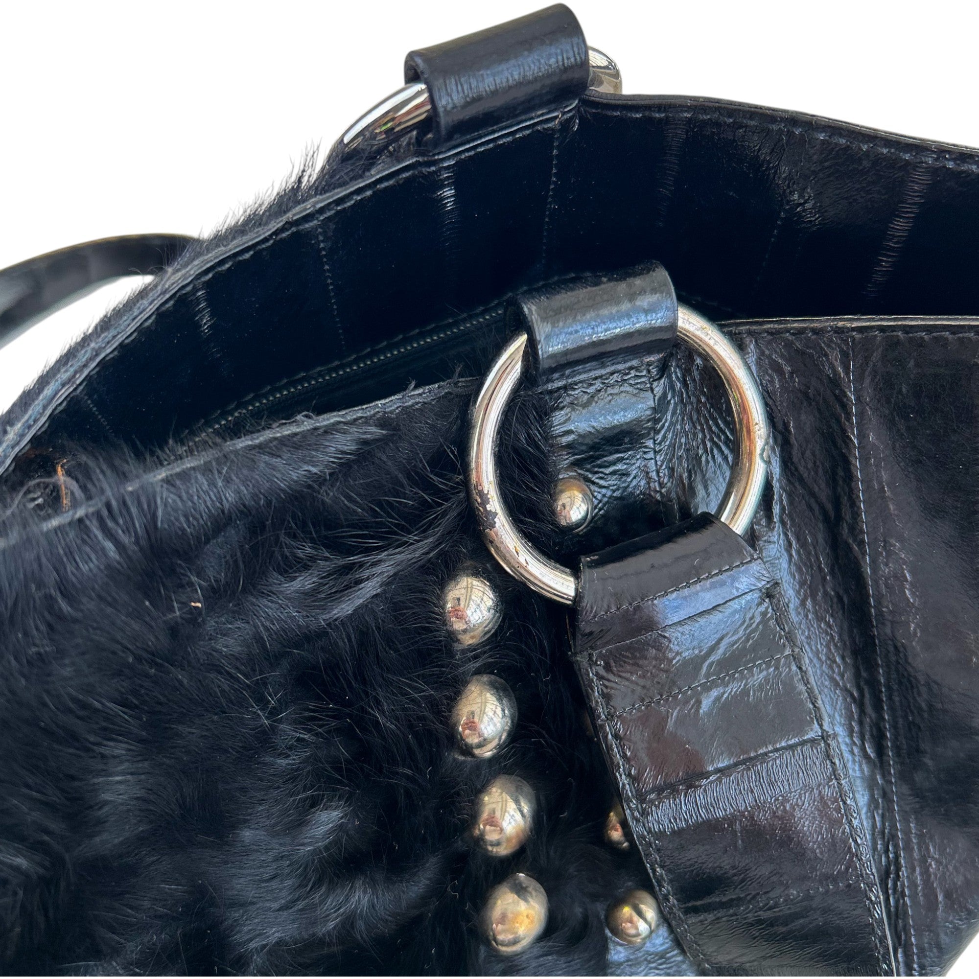 Dolce & Gabbana Studded Black Tote