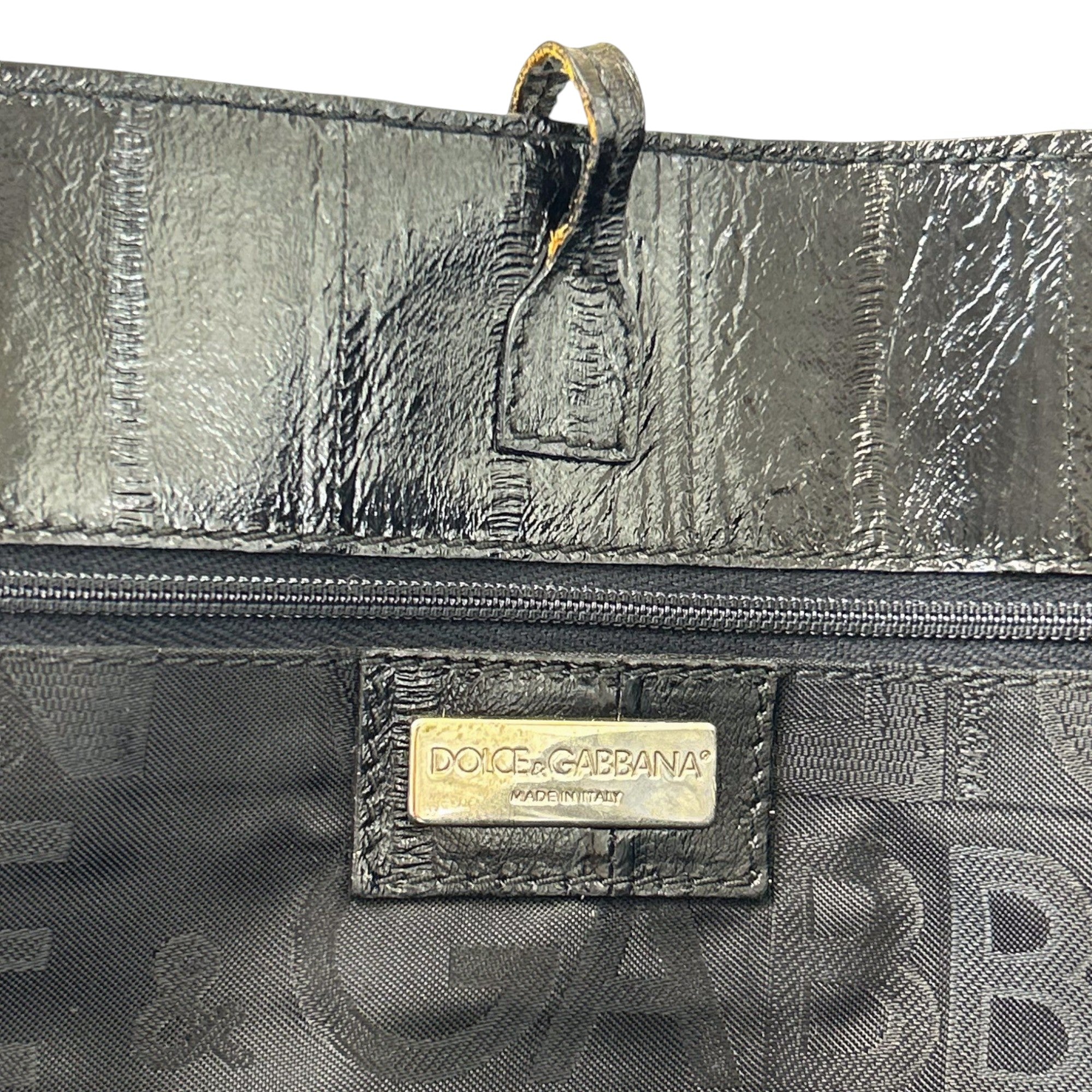 Dolce & Gabbana Studded Black Tote