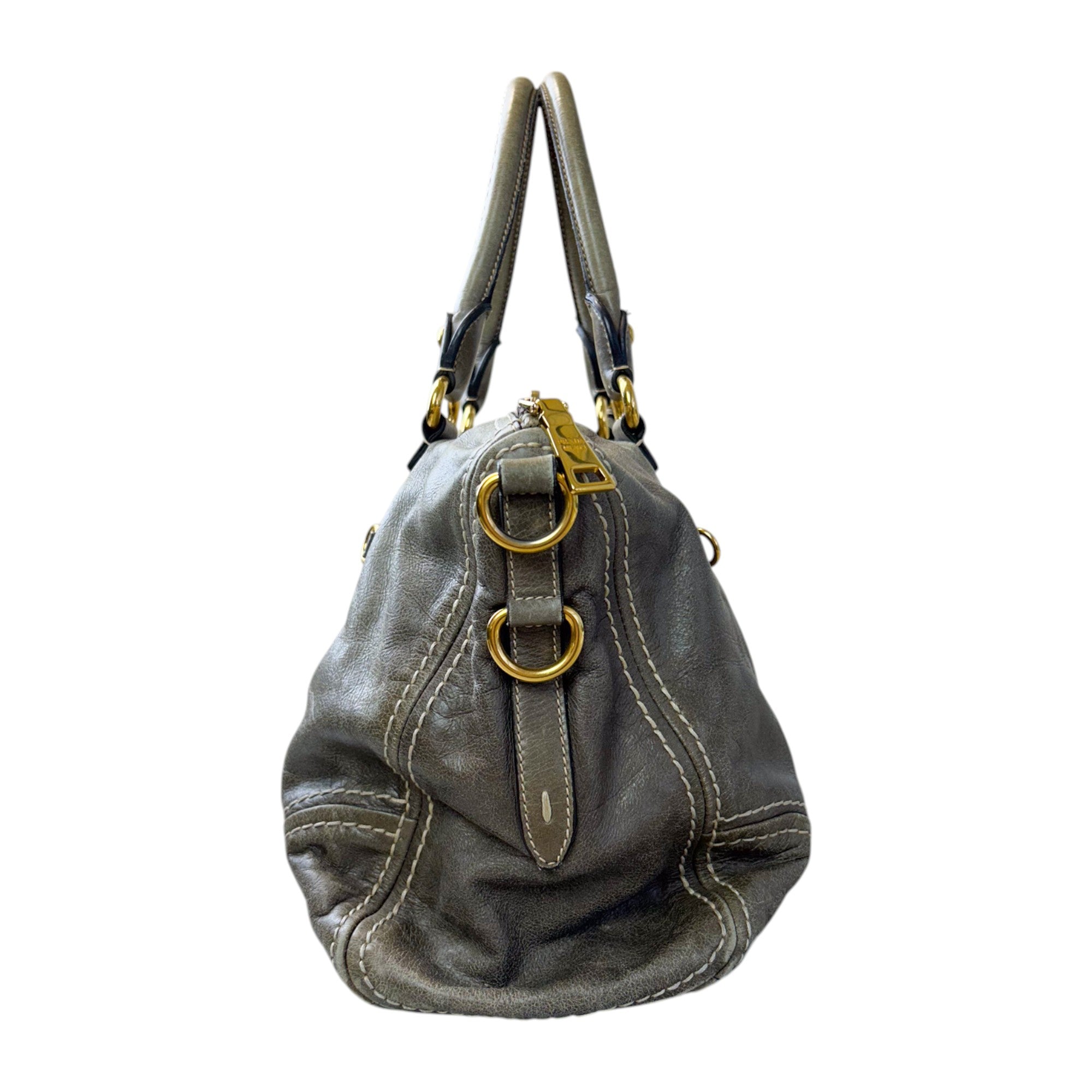 Prada Vitello Daino Tote