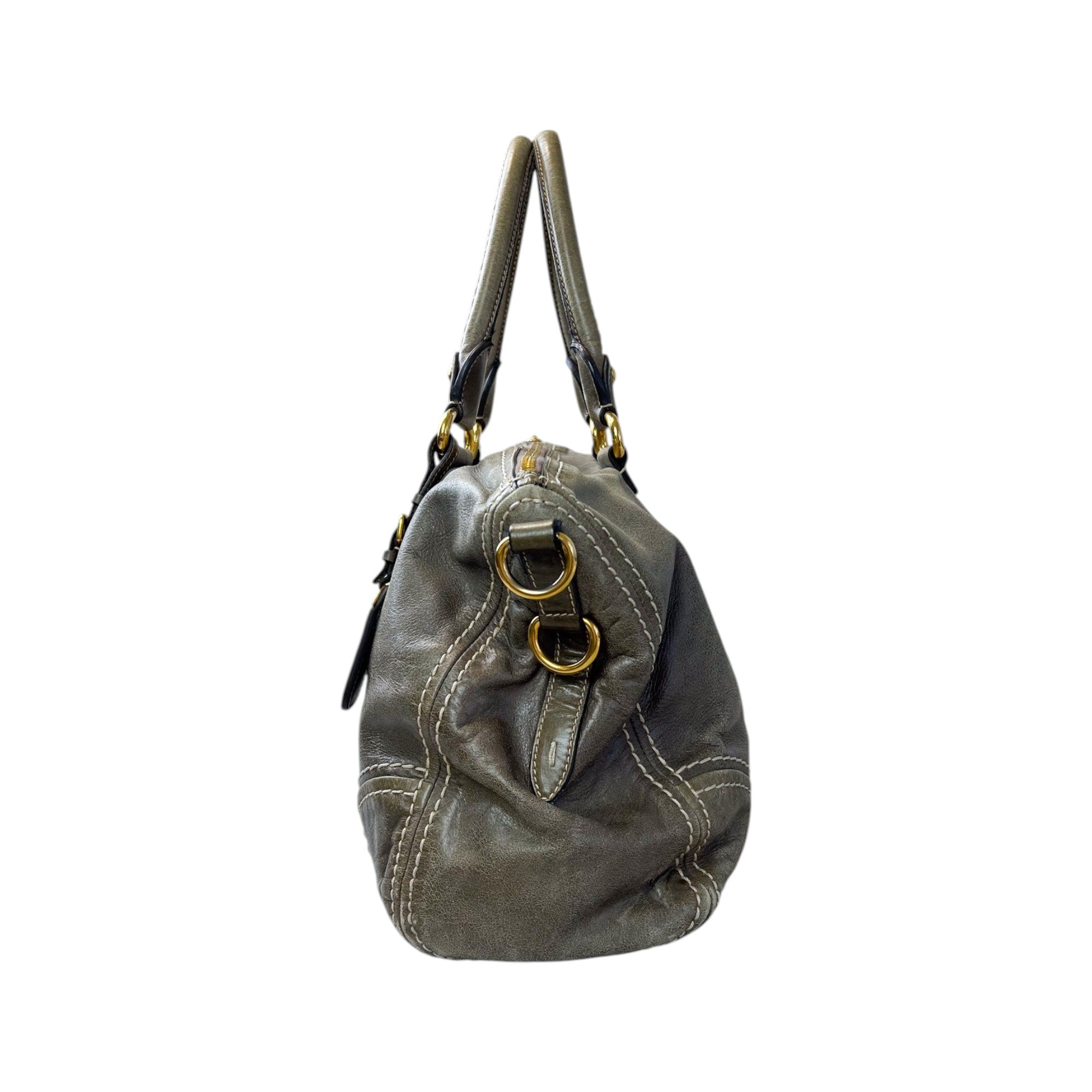 Prada Vitello Daino Tote