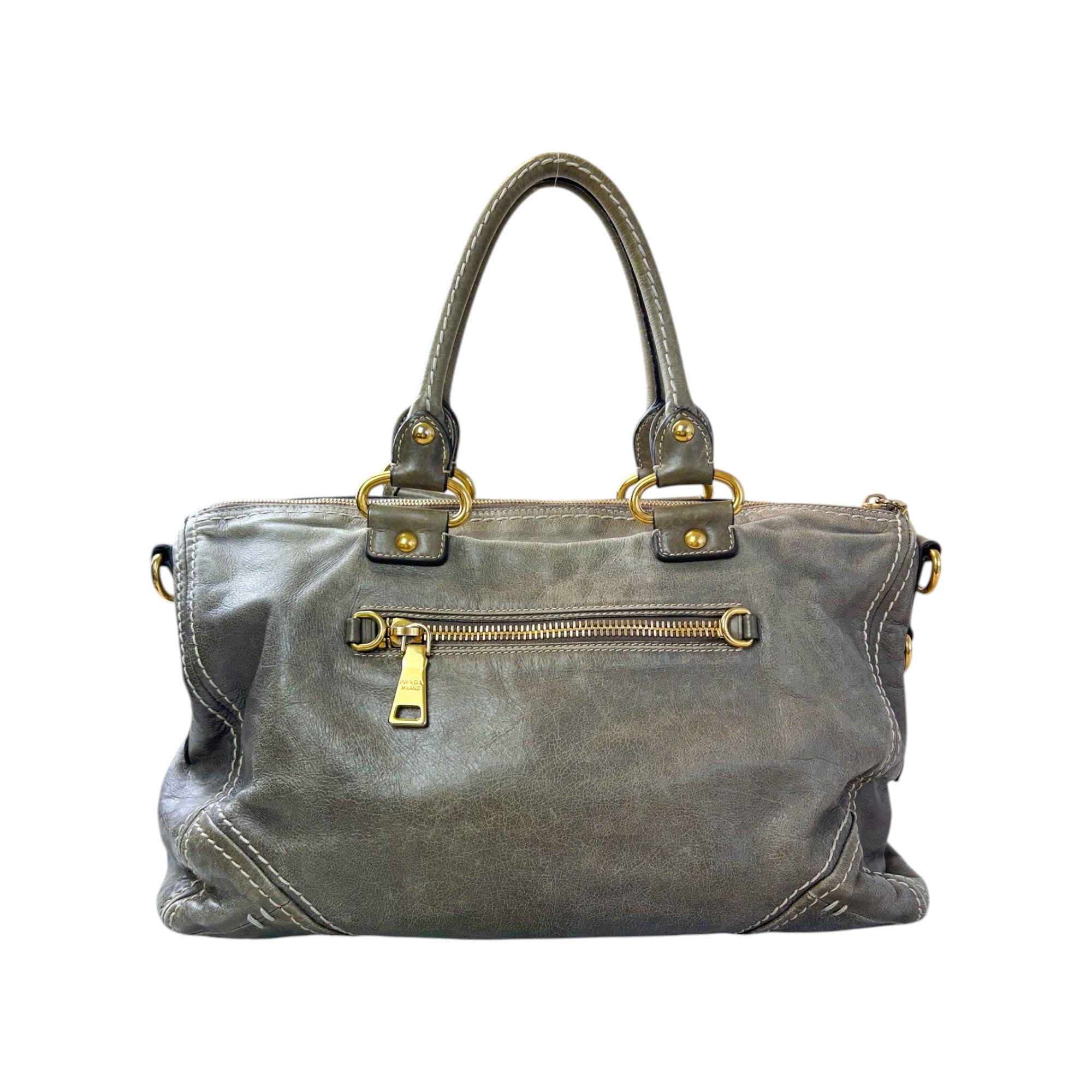 Prada Vitello Daino Tote