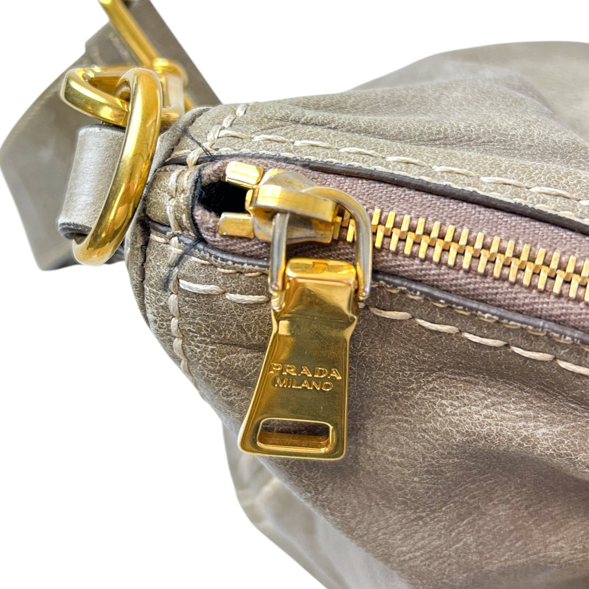 Prada Vitello Daino Tote
