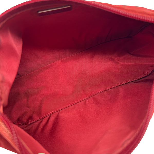 Prada Red Nylon Mini Shoulder Bag