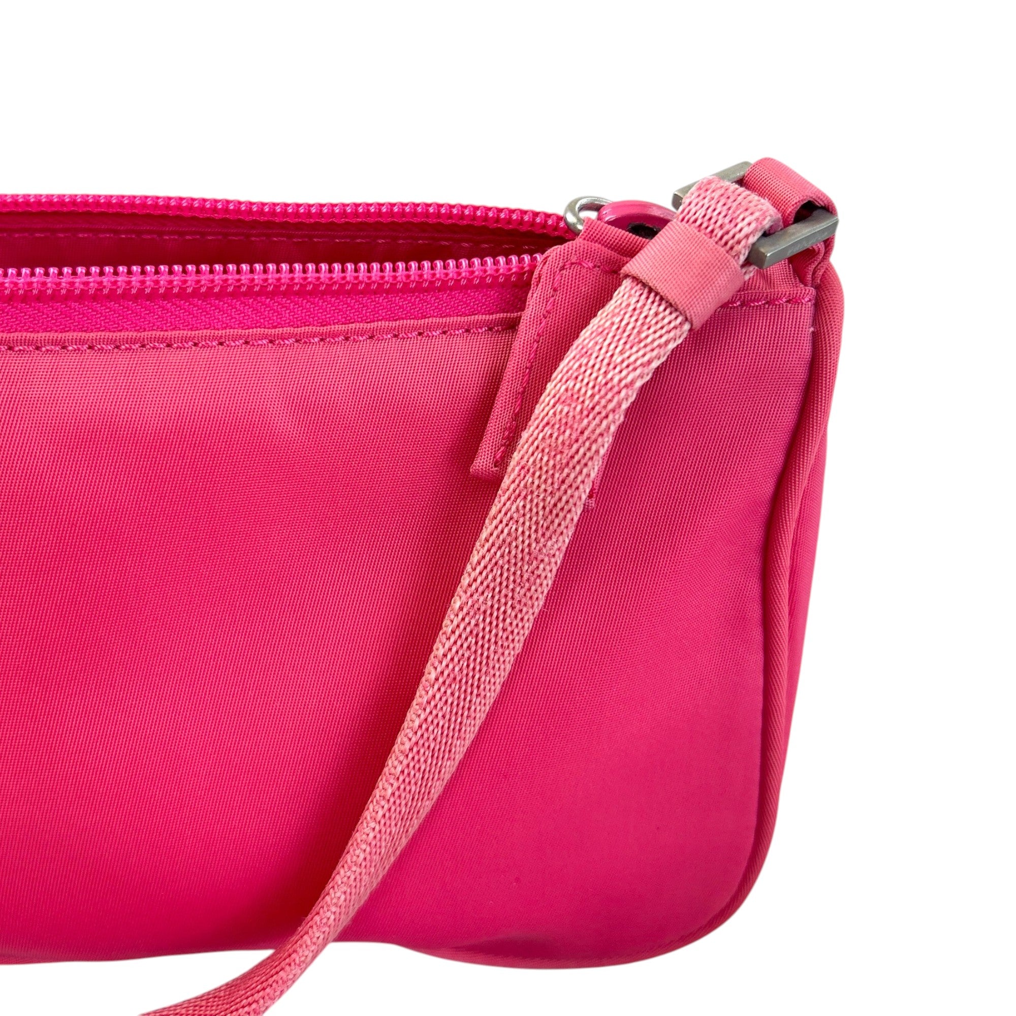 Prada Nylon Pink Mini Shoulder Bag