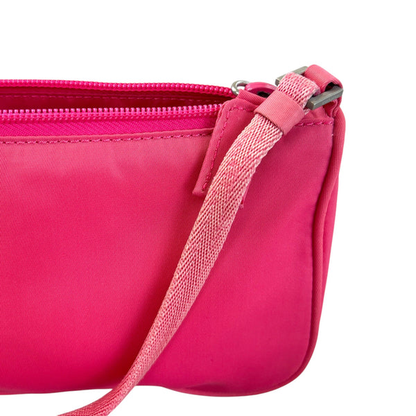 Prada Nylon Pink Mini Shoulder Bag