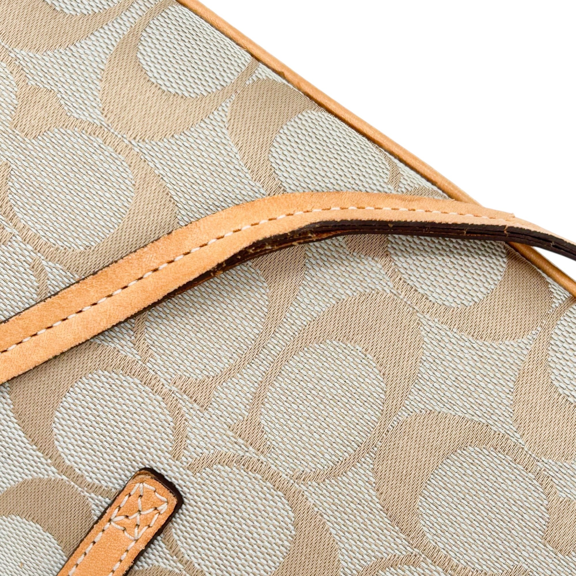 Coach Canvas Shoulder Bag