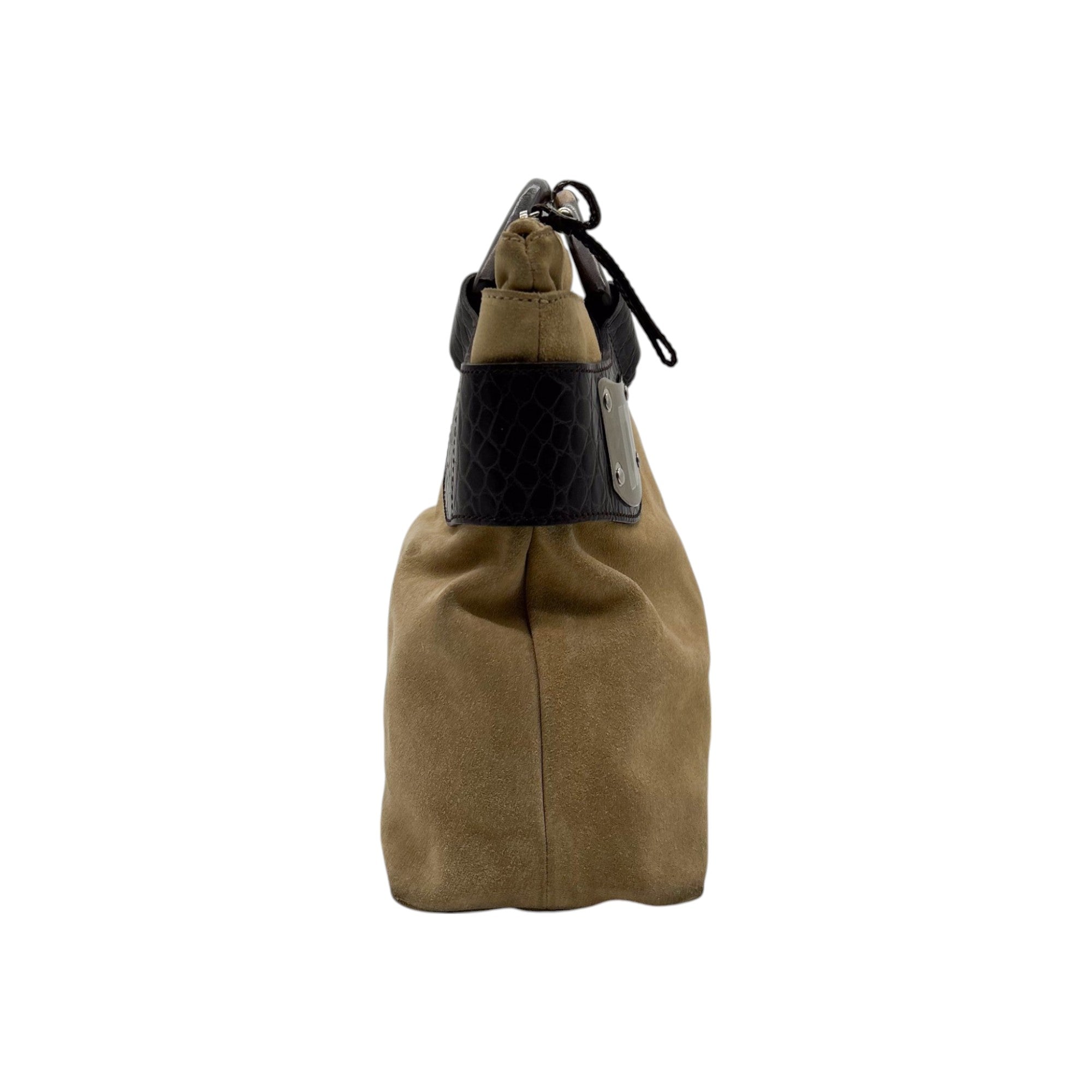 Dolce and Gabbana Suede Handbag