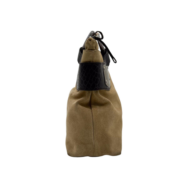 Dolce and Gabbana Suede Handbag